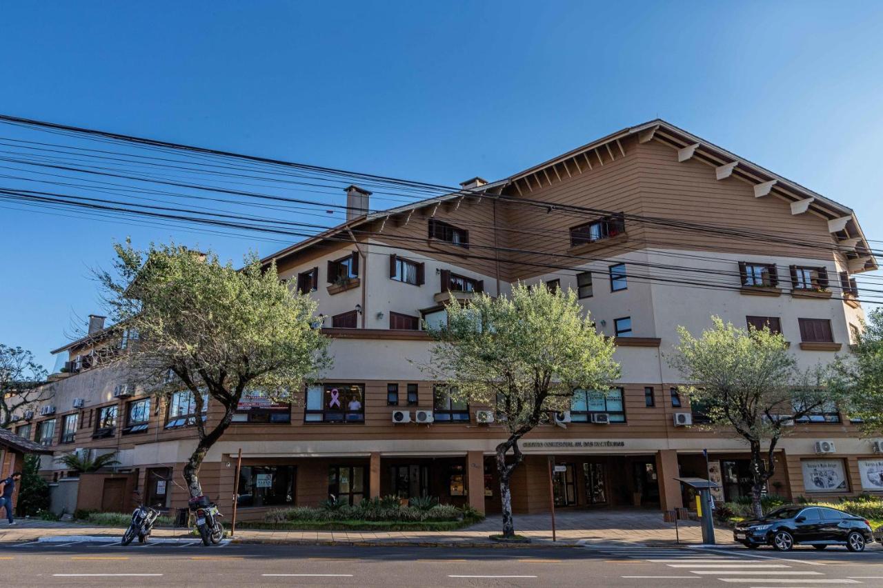 Apartamento Amplo E Aconchegante Na Av Das Hortencias No Centro De Gramado Bagian luar foto